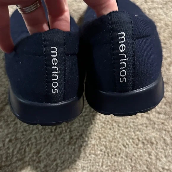 Classic Navy Women's Slip-On Loafers - Picture 7 of 9